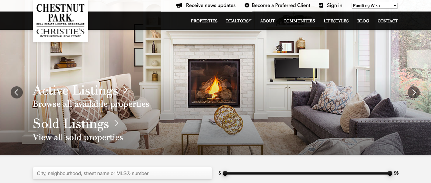 chestnut park realtors in forest hills