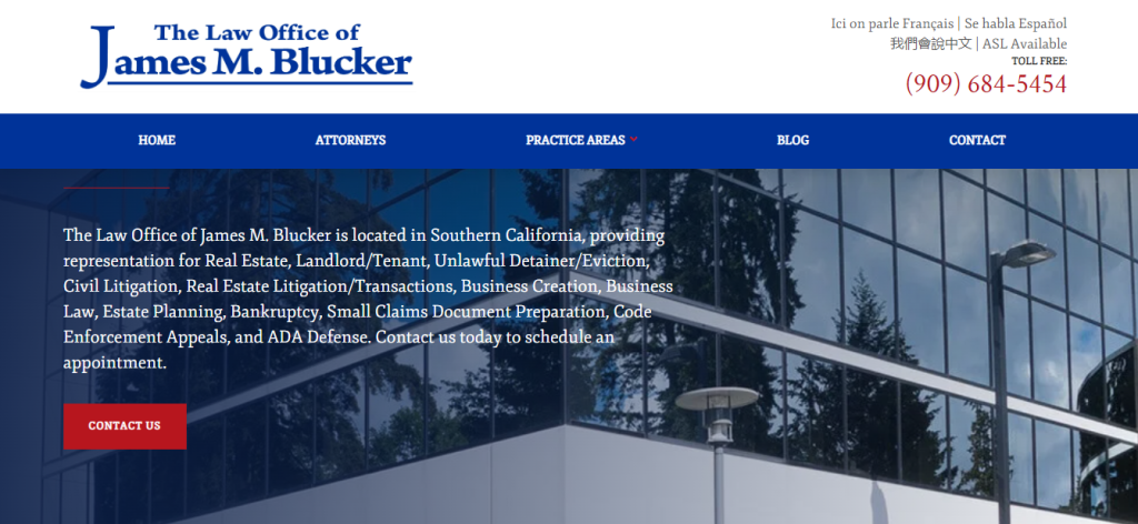 James Blucker real estate lawyer in ontario