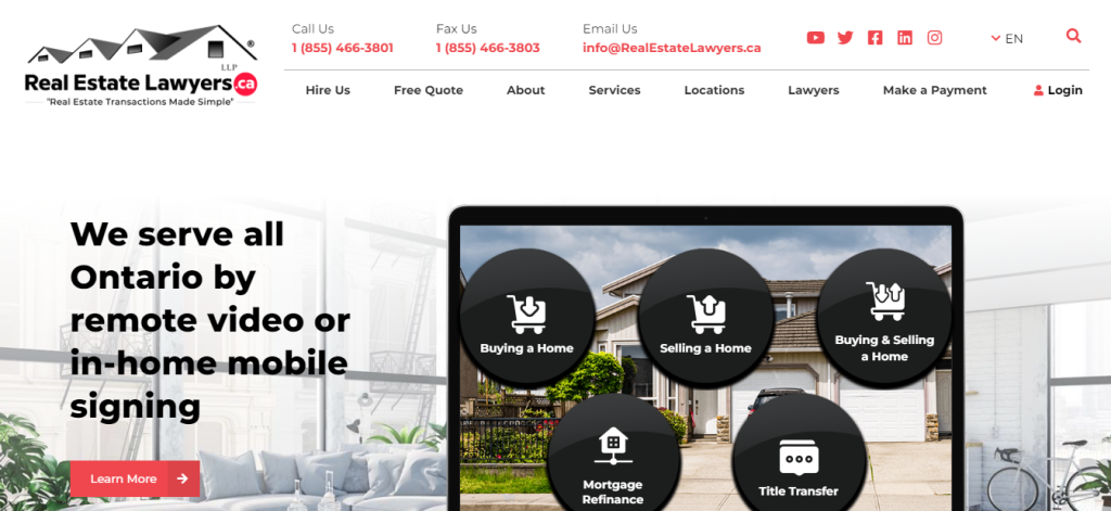 real estate lawyers.ca Real Estate Lawyers in Etobicoke
