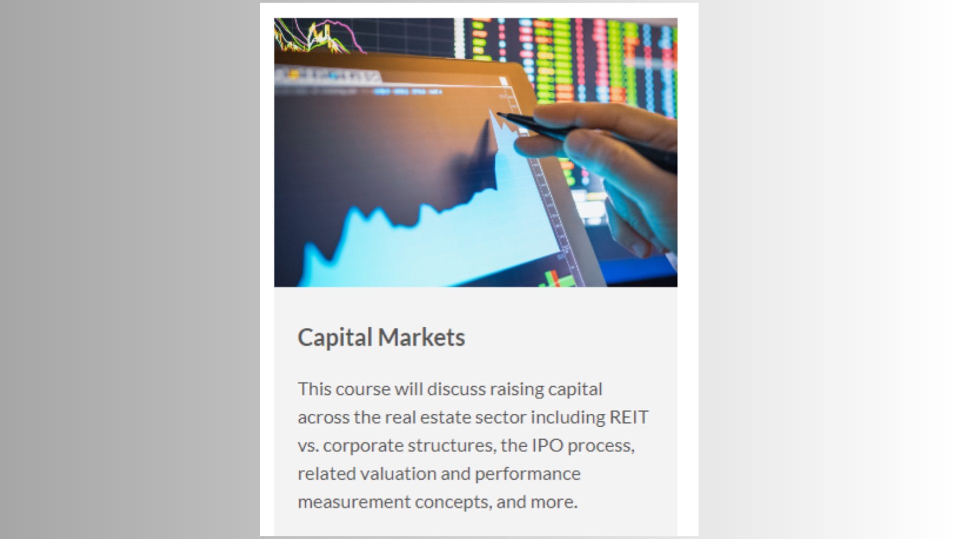 real estate investing courses