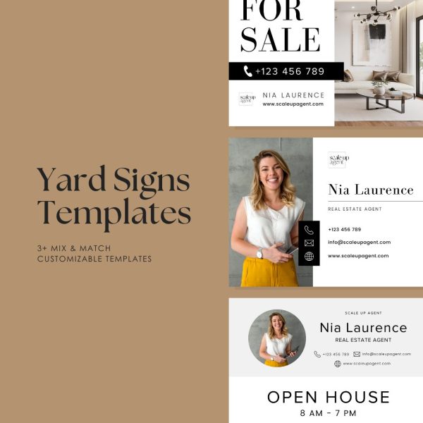 Yard Signs Template