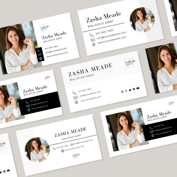 Real Estate Business Card - Landscape Template - Image 2