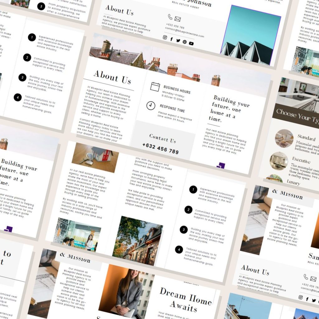 Trifold Brochures Template • Scale District