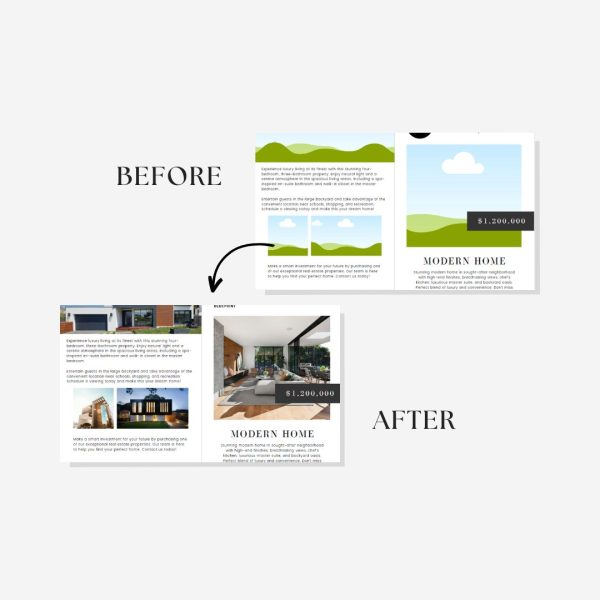 Listing Brochure Template - Image 3